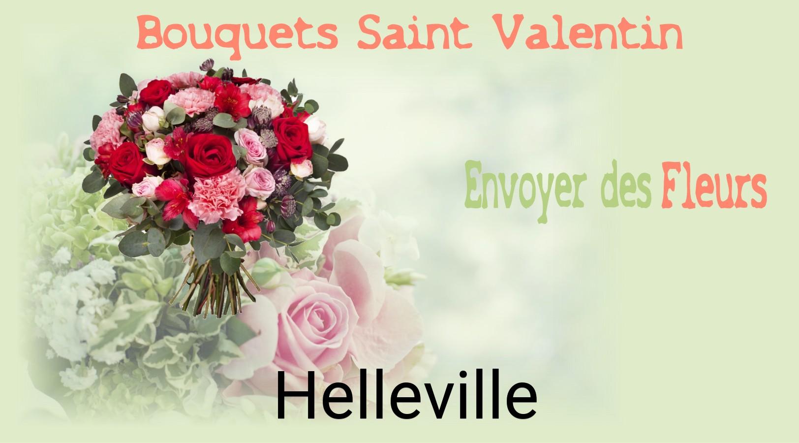 Roses de Saint-Valentin livrées à Helleville